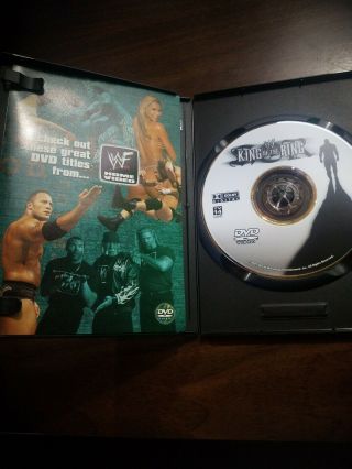 RARE WWE - King of the Ring 2002 (DVD) WWF WCW ECW Brock Lesnar KOTR 2