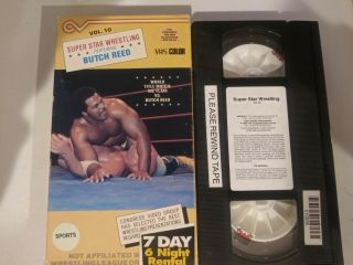 Star Wrestling Featuring Butch Reed - Volume 10 - (VHS,  1986) Rare 3