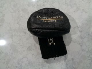 Rare Scotty Cameron Caliente Small Mallet Putter Head Cover -