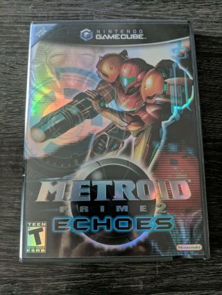 Metroid Prime 2 Echoes Nintendo Gamecube Complete Rare