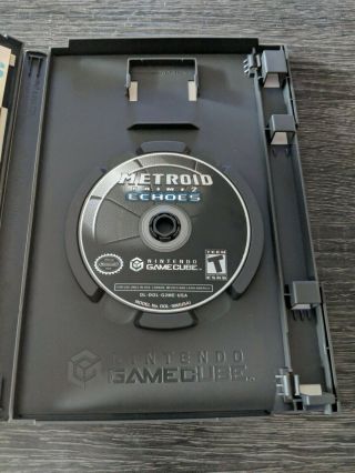 Metroid Prime 2 Echoes Nintendo Gamecube COMPLETE RARE 4