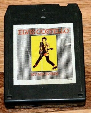 Elvis Costello My Aim Is True Rare Jca 35037 Columbia Records 8 Track Tape