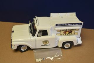 Rare Sunstar 1/18 1965 Ford Pickup F100 Ice Cream Truck  Read