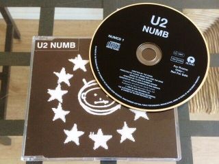 U2: Numb (3:58) - Rare Ltd Ed Uk Promo Cd - Only 250 Pressed - Cat No: Numcd1
