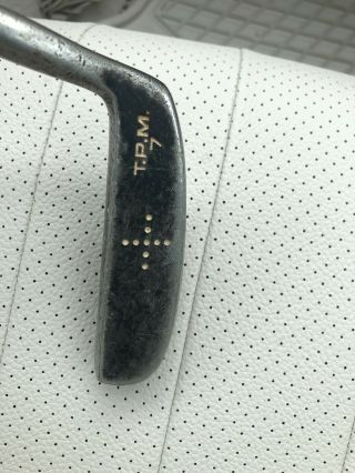 RARE Spalding Golf TPM 7 Precision Ground PUTTER Right NAPA 8802 T.  P.  MILLS 4