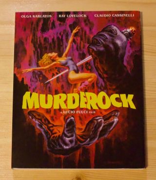 Murder Rock (blu - Ray,  Scorpion) Rare Oop Limited Edition W/poster