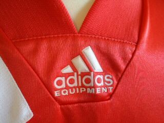 LIVERPOOL 1992 adidas Centenary Home Shirt MED / LARGE Rare Old Vintage 7