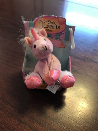 Only Hearts Pets " Magic The Pink Unicorn " Only Hearts Club Very Rare
