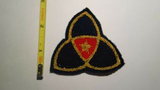 Extremely Rare Korean War Rok Theater Made 35th Homeland Reserve Division Patch