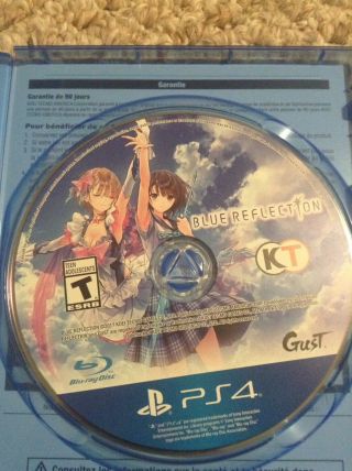 Blue Reflection PS4 (Sony PlayStation 4,  2017) RARE 3