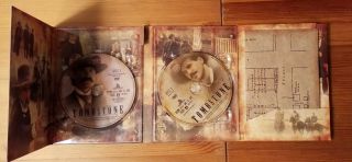 Tombstone Rare Director ' s Cut DVD 2 Disc Set Western Kurt Russell W/ Map Insert 3