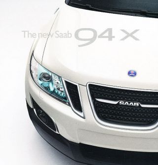 2012 2011 Saab 9 - 4x 94x 94 - X Last Year Final Rare Car Sales Brochure
