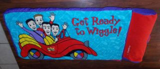 Rare Htf Wiggles Ready Bed Inflatable Big Red Car Sleeping Bag
