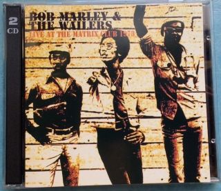 Bob Marley & The Wailers ‎– Live At The Matrix Club 1973 Rare Japan Import 2cd