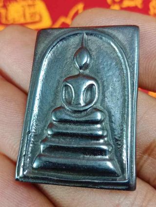 Very Rare Leklai Phra Somdej Pendant Powerful Wealth Success Luck Thai Amulet 33