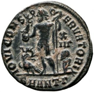 Licinius (321 - 323 Ad) Rare Follis.  Antioch Ca 2690