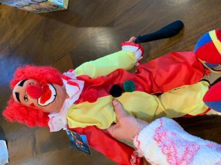 In Living Color: Homie The Clown Plush Doll Circa 1992 Fox Tv Nwt Rare Htf