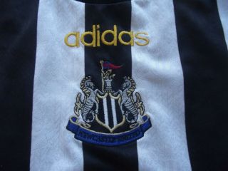 Newcastle United 1997 1999 Home Shirt RARE Long Sleeve Edition (XL) 4