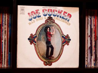 Joe Cocker ♫ Mad Dogs & Englishmen ♫ Rare A&m Records Dbl Vinyl Lp Foldout Cover