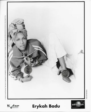 Erykah Badu 8x10 Publicity Press Photo Rare Portrait 02