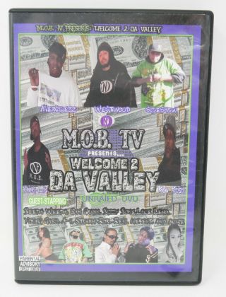 M.  O.  B Tv Presents Welcome To Da Valley Feat.  Bizzy Bone Dvd - Rare