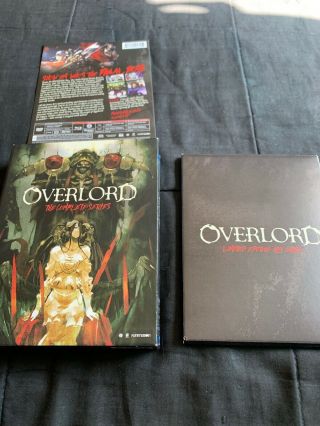 Overlord: The Complete Series - Bluray/dvd Limited Edition Funimation Rare