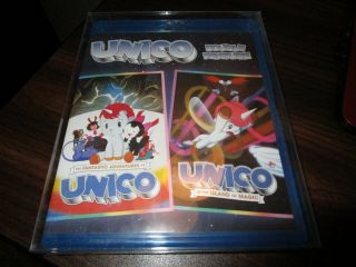 Unico Double Feature Blu - Ray Island Of Magic Adventure Of Rare Oop