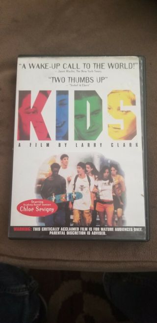 Kids (dvd,  2000) Oop Rare Larry Clark Film Chloe Sevingny