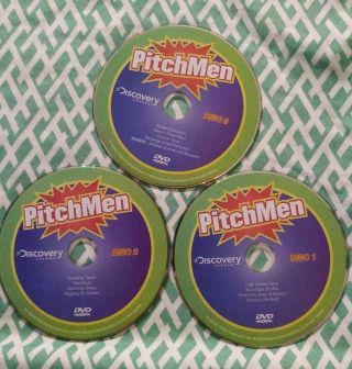 PITCHMEN (3 DVD Set 2009) OOP VERY RARE complete series - BIlly Mays - Discovery 2