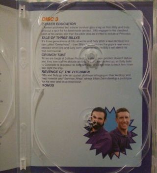 PITCHMEN (3 DVD Set 2009) OOP VERY RARE complete series - BIlly Mays - Discovery 4