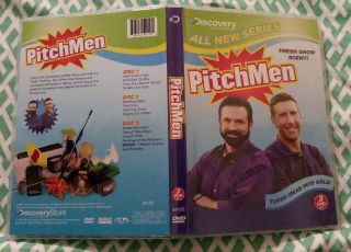 PITCHMEN (3 DVD Set 2009) OOP VERY RARE complete series - BIlly Mays - Discovery 5