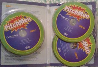 PITCHMEN (3 DVD Set 2009) OOP VERY RARE complete series - BIlly Mays - Discovery 6