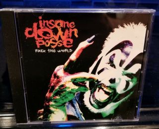 Insane Clown Posse - Fxck The World Promo Cd Rare Twiztid Dark Lotus Horrorcore