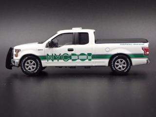 2015 Ford F150 Lariat Pickup Truck Nyc Dot Rare 1/64 Scale Diecast Model Car