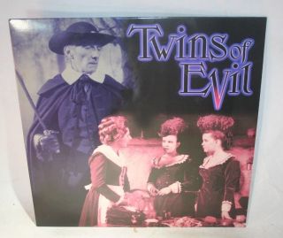 Laserdisc {o} Twins Of Evil Peter Cushing Dennis Price Mary Collinson Rare