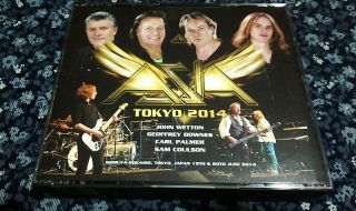 Asia / 2014 Japan 619,  620 / Rare Live Import / 4cd / John Wetton Carl Palmer