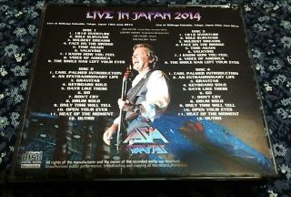 ASIA / 2014 JAPAN 619,  620 / RARE LIVE IMPORT / 4CD / JOHN WETTON carl palmer 2