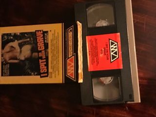 I Spit On Your Grave VHS Rare Wizard Video Rape Revenge Horror Exploitation Gore 6
