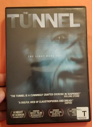 Rare Out Of Print The Tunnel (2012 Australian Horror Film) Dvd Region 1