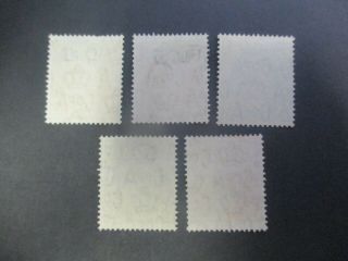 KGV Stamps: Overprint OS Set - Rare (g369) 2