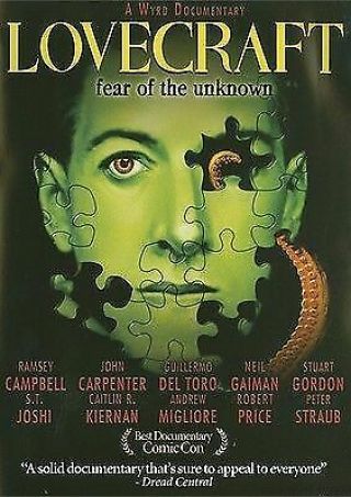 Lovecraft Fear Of The Unknown (dvd,  2009) Rare,  Oop,  John Carpenter