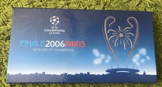 Arsenal V Barcelona 2006 Champions League Final Limited Edition Ticket Rare Item
