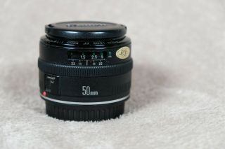 Canon 50mm F1.  8 Mark I (metal Mount & Distance Scale) Rare Lens