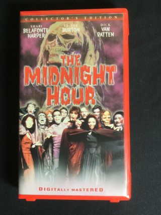 The Midnight Hour 1985 Rare Clam Shell Horror Vhs Anchor Bay See Store