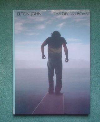 Elton John The Diving Board Songbook Very Rare Hardcover Edition