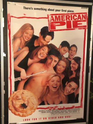 American Pie Movie Poster 1999 Rare Shannon Elizabeth Jason Biggs