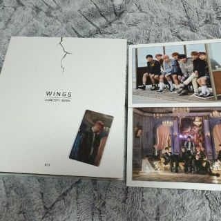 Bts Bangtan Boys The Wings Concept Book Jin Lenticular Photo Card Kpop Rare
