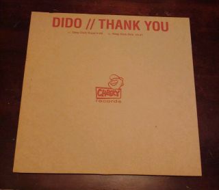 Dido - Thank You 12 " Vinyl Lp Deep Dish Remixes Rare Oop