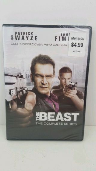 The Beast The Complete Series All 13 Episodes Patrick Swayze Travis Fimmel Rare