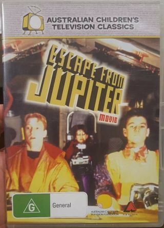 Escape From Jupiter The Movie Rare Dvd Australian Children 